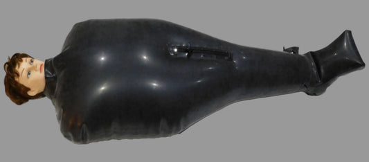 inflatable sleep sack with food pod