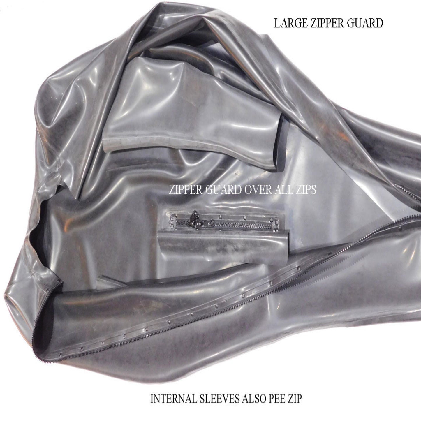 sleep sack showing internal sleeves