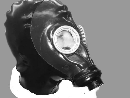 1.00 mm thick latex backed Russian gas mask for bndage