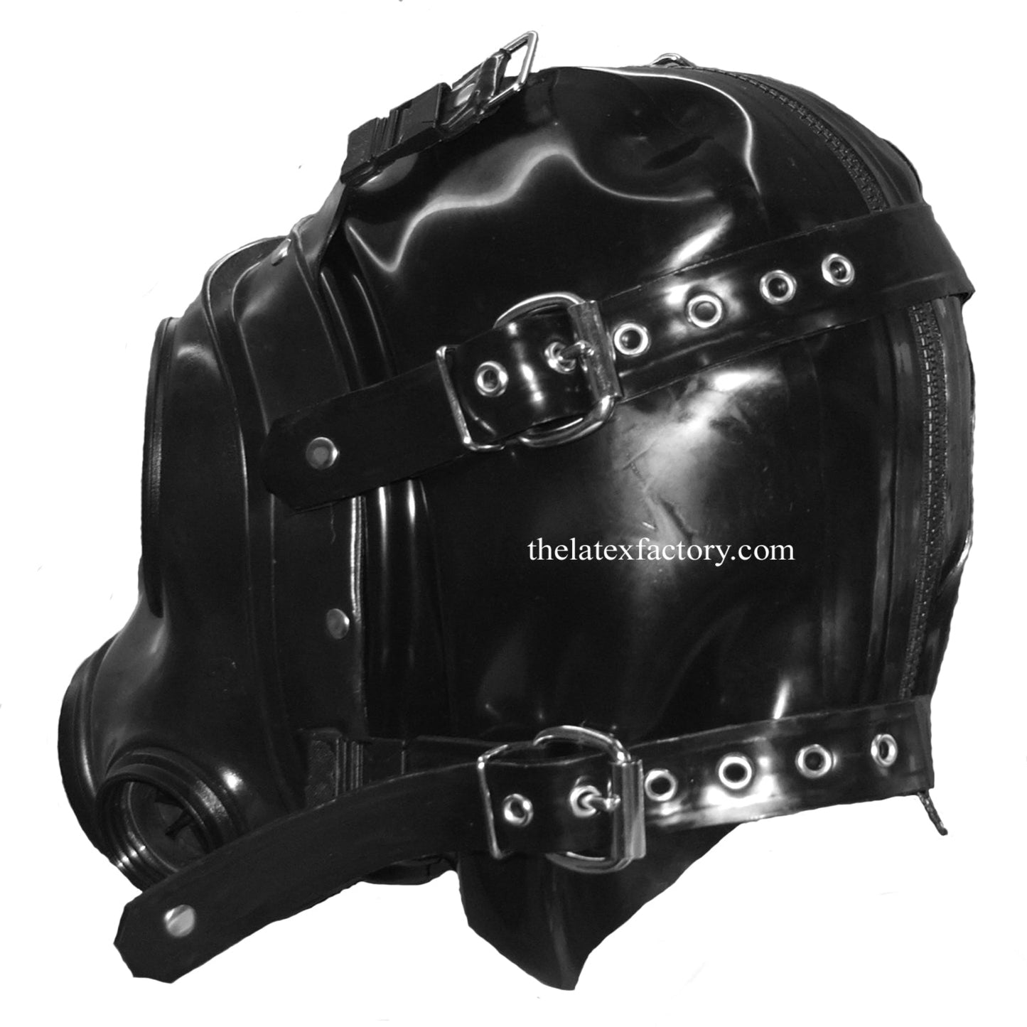 s10 bondage hood with straps
