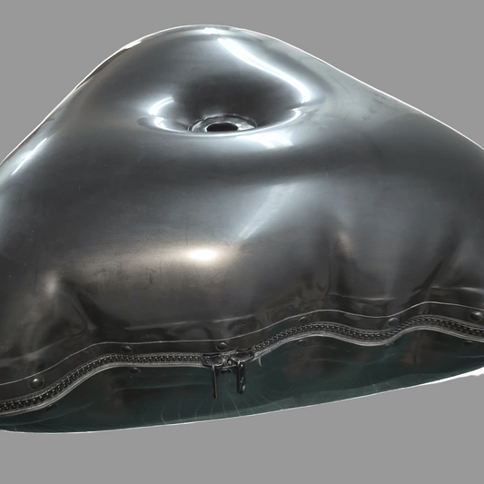Deluxe Dual‑Chamber Inflatable Latex Body Bag — Open Mouthpiece Model