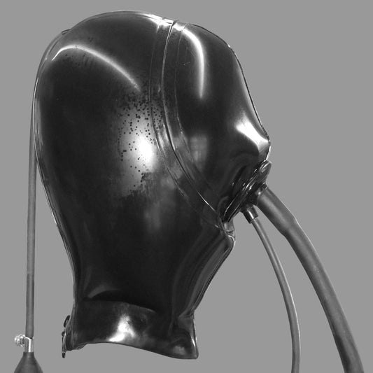 inflatable handmade hood