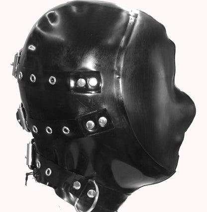Heavy-Grade 1.00mm Latex Hood – No Eye Openings
