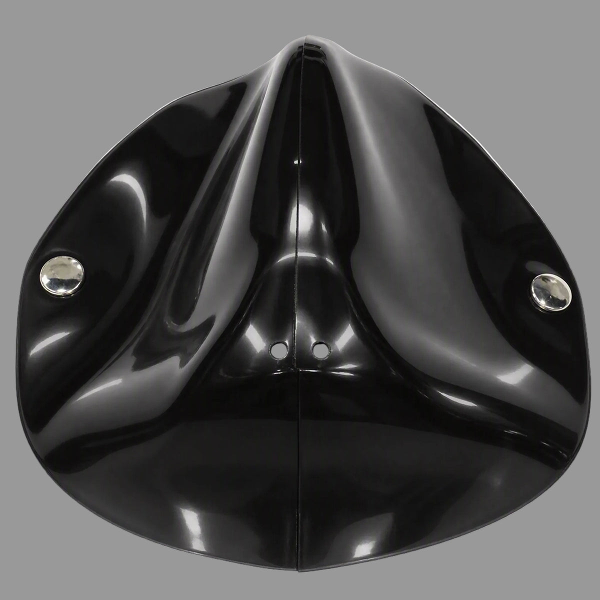 Premium Modular Latex Hood with Removable Face Panel - Handmade in the UK - 1.00mm Latex