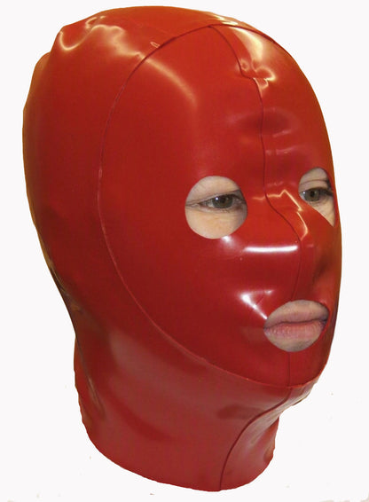 Single Skinned Latex Hood — Open Eyes & Mouth