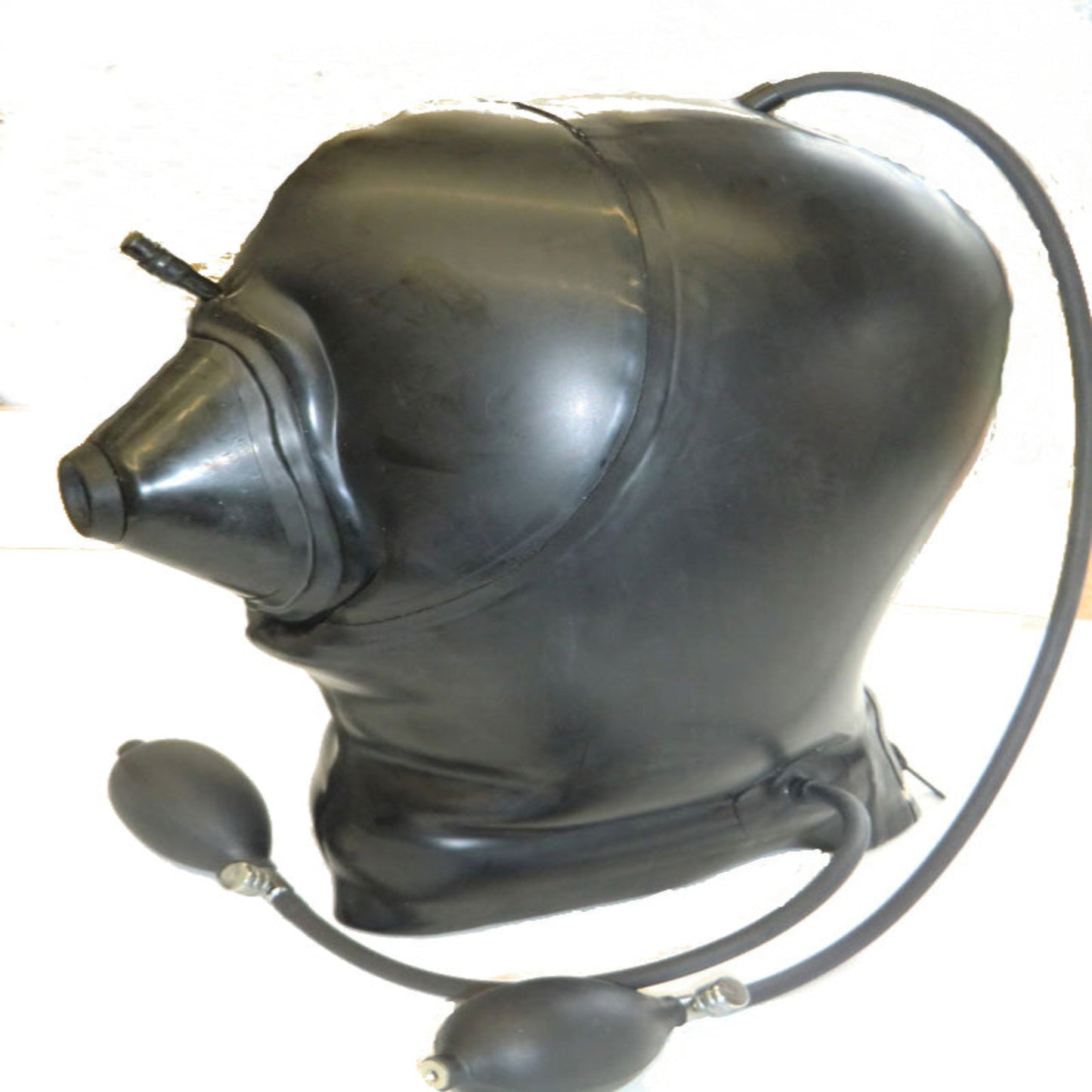 MEDICAL INFLATABLE HOOD WITH INFLATABLE COLLAR 