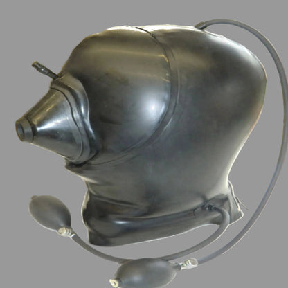 MEDICAL INFLATABLE HOOD WITH INFLATABLE COLLAR 