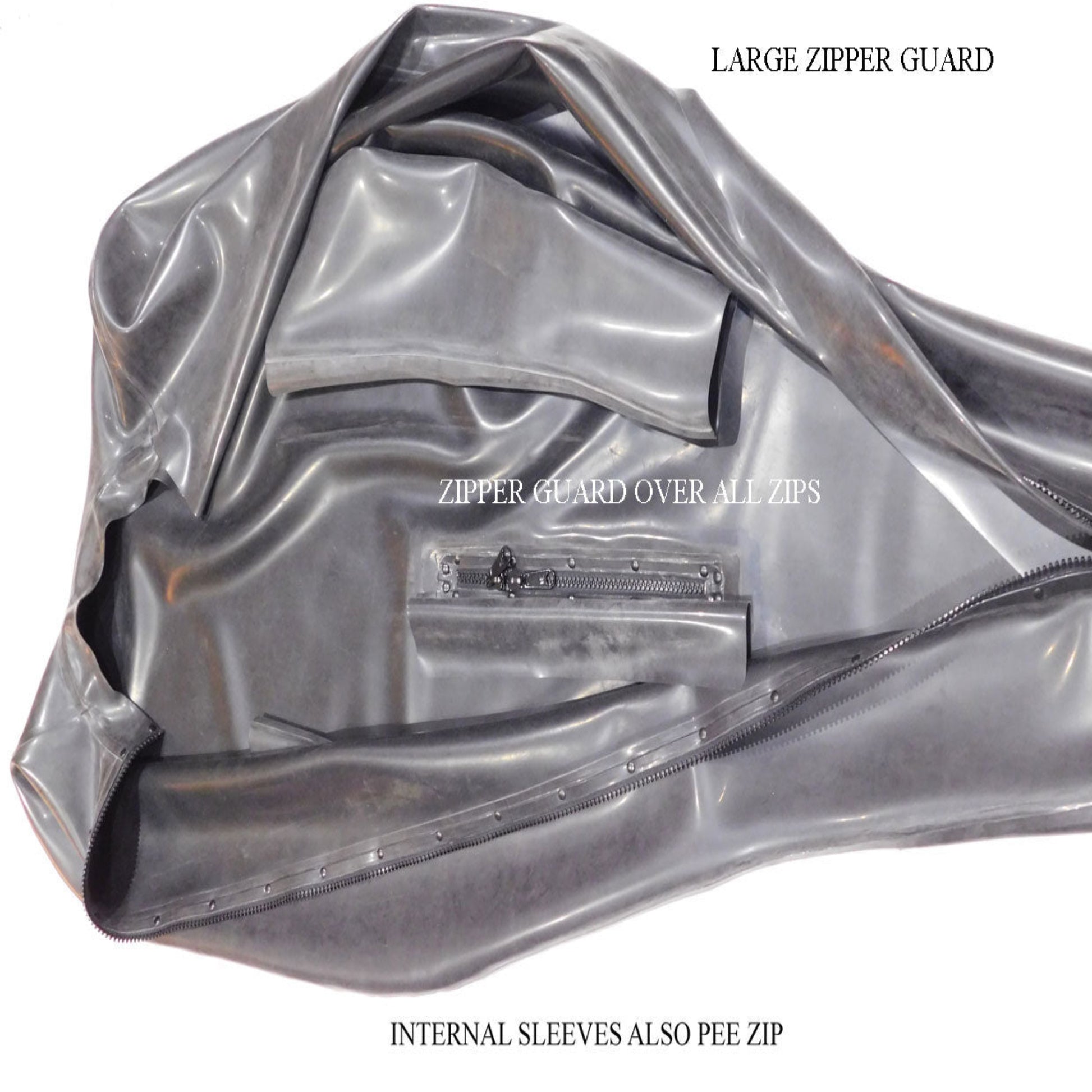 sleep sack showing internal sleeves