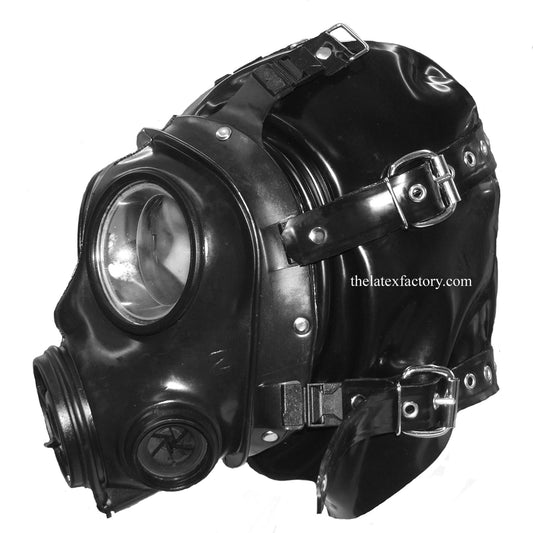 s10 gas mask with back straps
