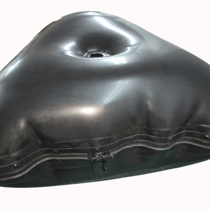 Deluxe Dual‑Chamber Inflatable Latex Body Bag — Open Mouthpiece Model