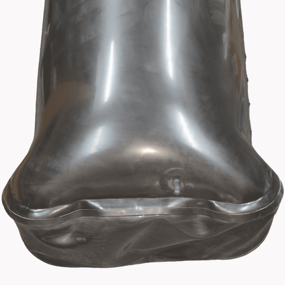 Deluxe Dual‑Chamber Inflatable Latex Body Bag — Open Mouthpiece Model