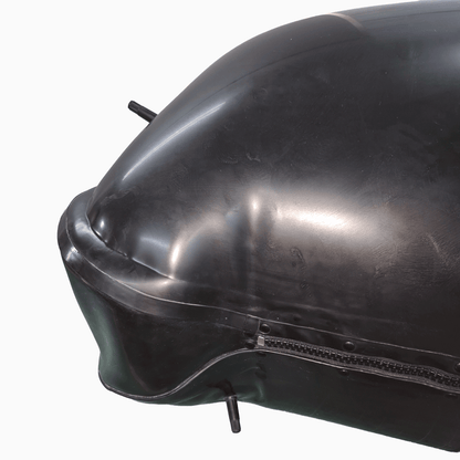 Deluxe Dual‑Chamber Inflatable Latex Body Bag — Open Mouthpiece Model