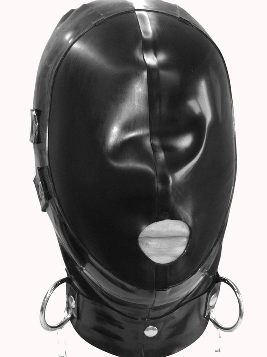 Heavy-Grade 1.00mm Latex Hood – No Eye Openings