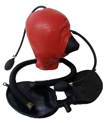 Inflatable Latex Medical Mask Hood