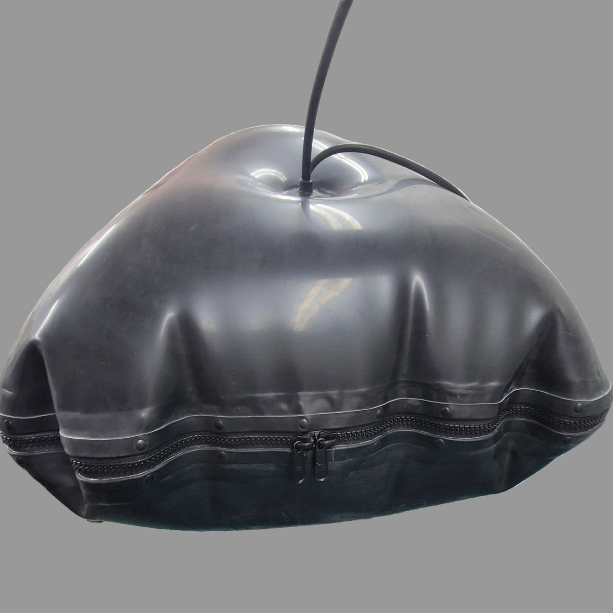 blown up bag