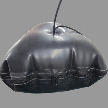 blown up bag