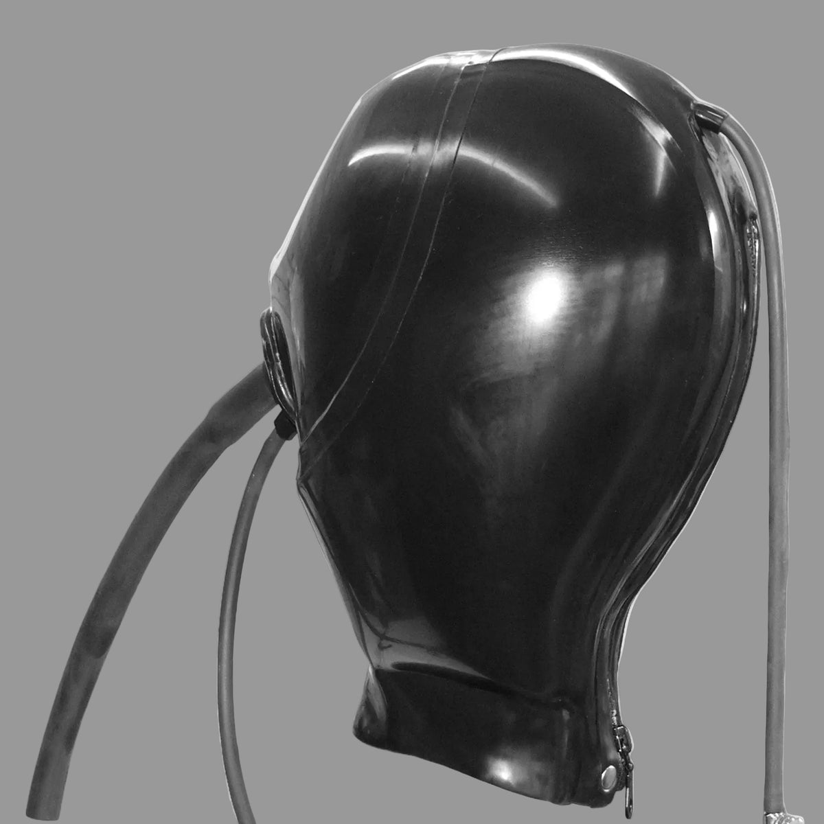 inflatable cock gag and air pipe