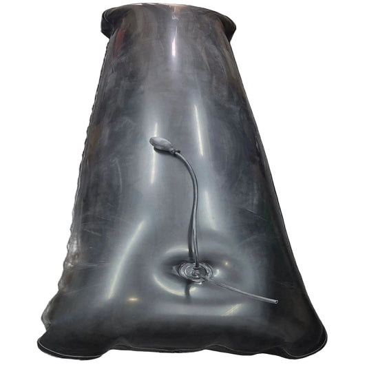 black inflatable body bag twin ballders
